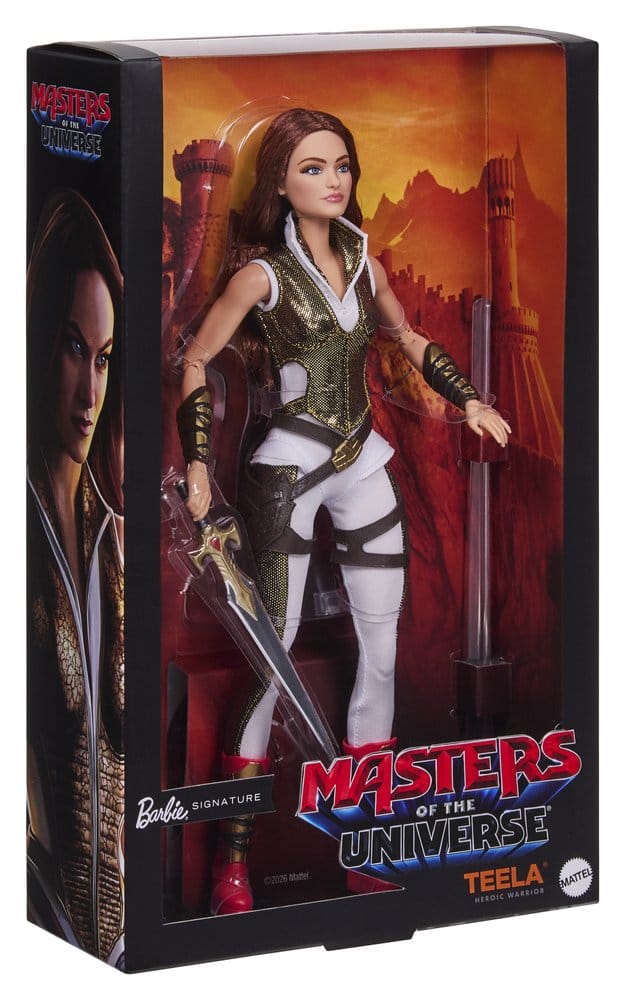 Masters of the Universe Movie 2026 Barbie Signature Puppe Teela 30 cm - Versand: 7 Tage nach Bestellung