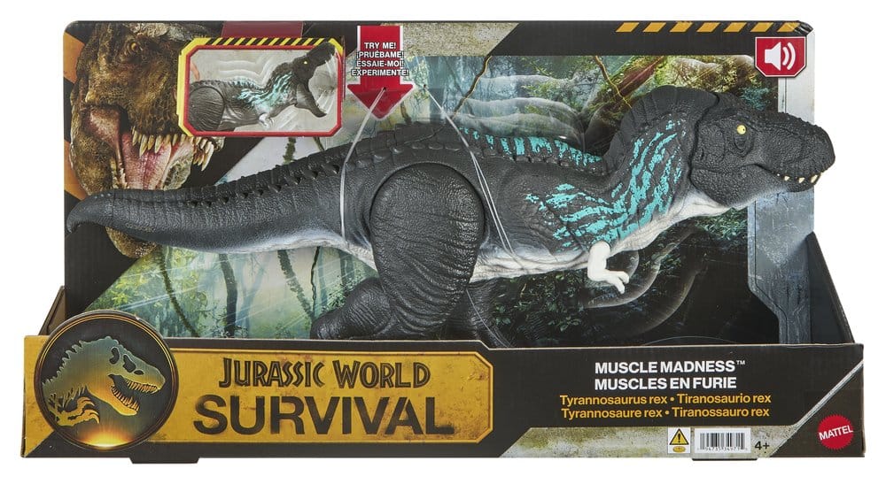 Jurassic World: Survival Actionfigur Muscle Madness Tyrannosaurus Rex 56 cm - Versand: 7 Tage nach Bestellung