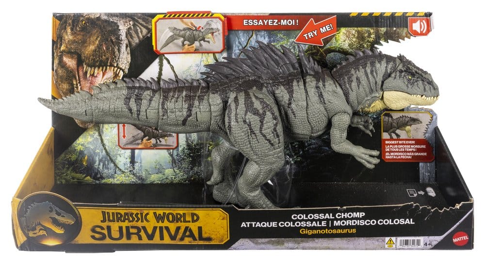 Jurassic World: Survival Actionfigur Colossal Chomp Giganotosaurus 71 cm - Versand: 7 Tage nach Bestellung