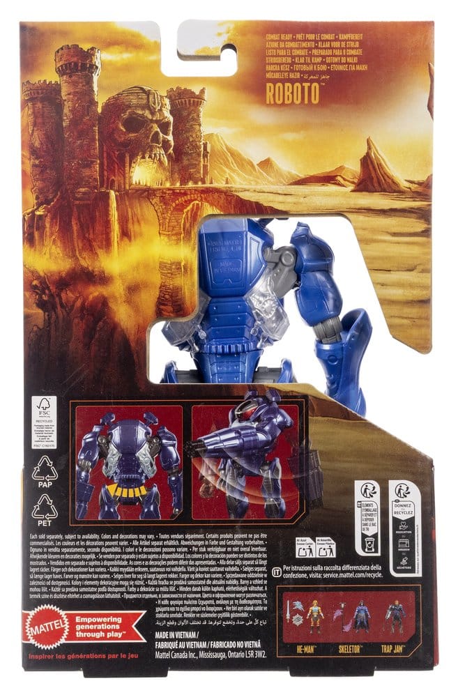 Masters of the Universe 2026 Movie Feature Actionfigur Combat Ready Roboto 14 cm - Preorder - ETA: 09.07.2026