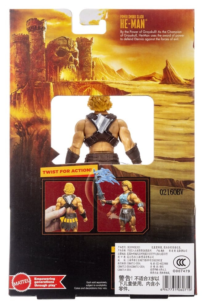 Masters of the Universe 2026 Movie Feature Actionfigur He-Man 14 cm - Versand: 7 Tage nach Bestellung
