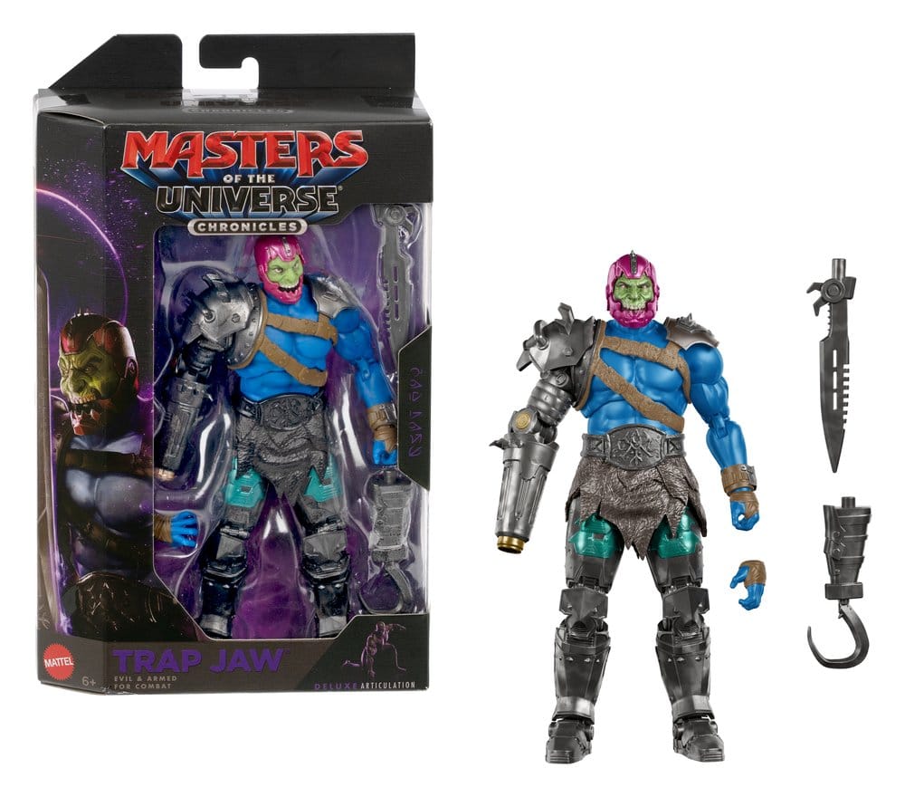 Masters of the Universe 2026 Movie Chronicles Actionfigur Trap-Jaw 18 cm - Versand: 7 Tage nach Bestellung