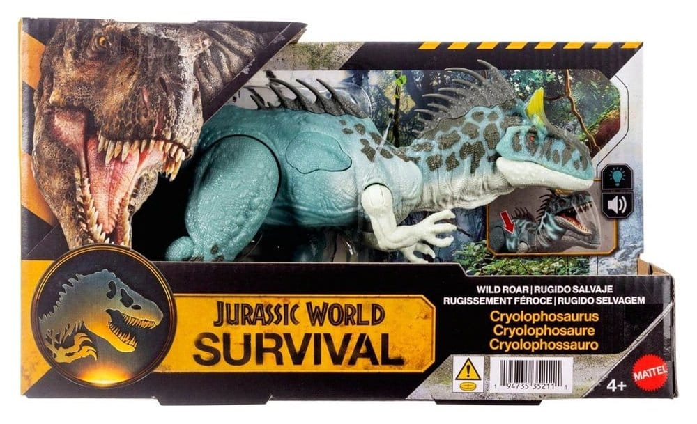 Jurassic World: Survival Actionfigur Wild Roar Cryolophosaurus 37 cm - Versand: 7 Tage nach Bestellung