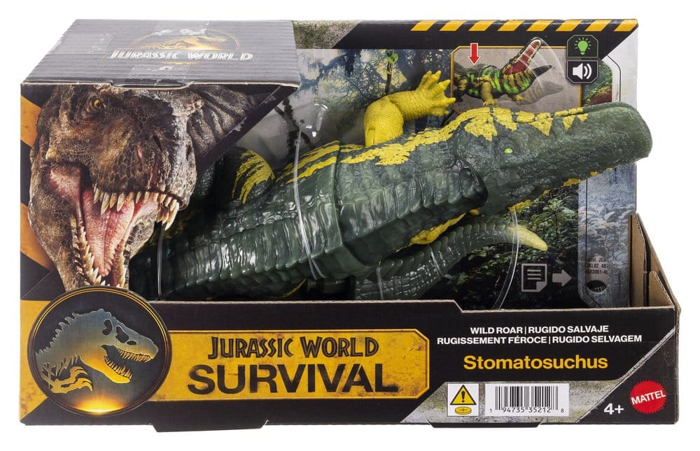 Jurassic World: Survival Actionfigur Wild Roar Stomatosuchus 37 cm - Versand: 7 Tage nach Bestellung