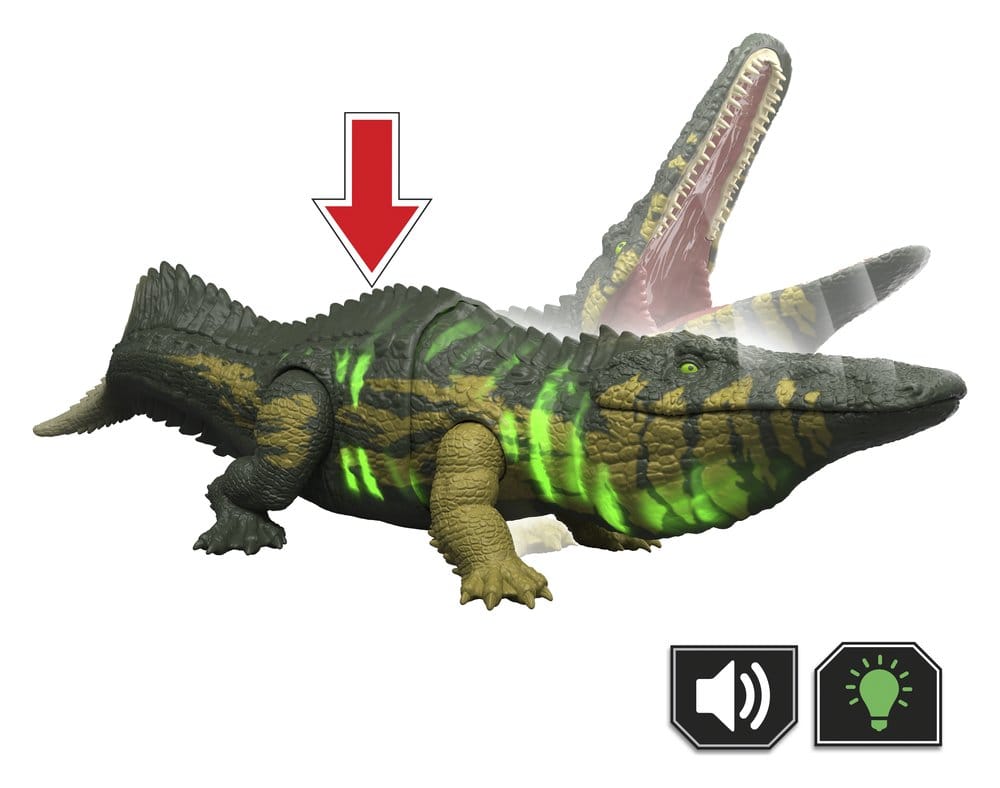 Jurassic World: Survival Actionfigur Wild Roar Stomatosuchus 37 cm - Versand: 7 Tage nach Bestellung