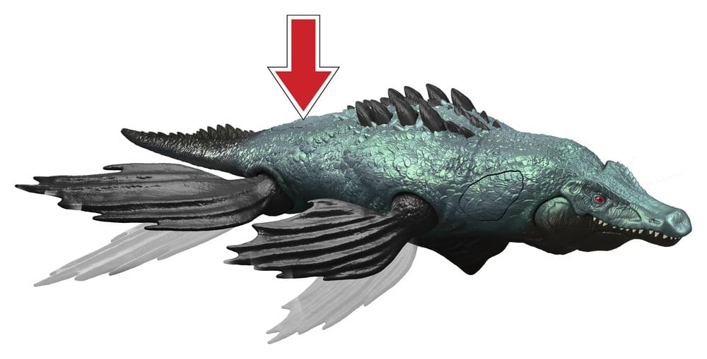 Jurassic World: Survival Actionfigur Gigantic Thrashers Liopleurodon 30 cm - Versand: 7 Tage nach Bestellung