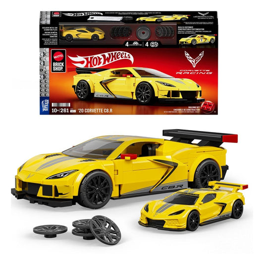 Hot Wheels Speed Mattel Brick Shop Bauset 1/32 '20 Corvette C8.R - Preorder - ETA: 17.10.2026