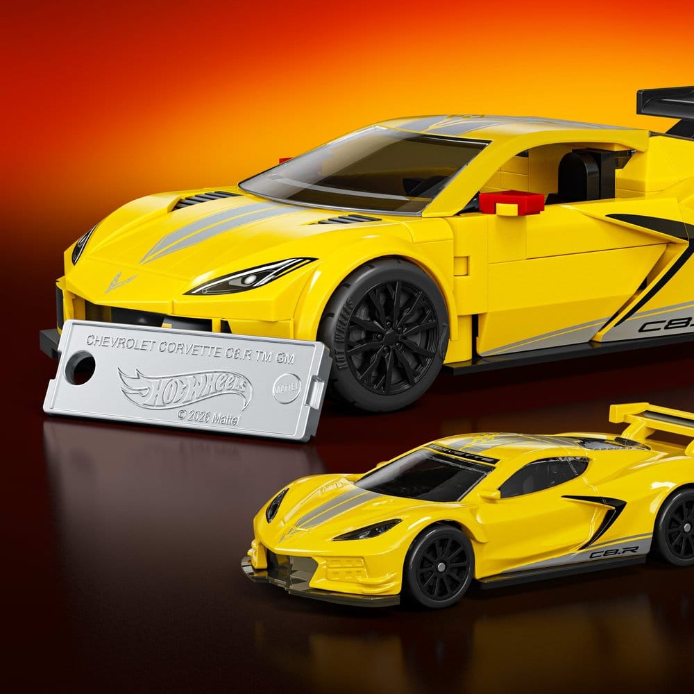 Hot Wheels Speed Mattel Brick Shop Bauset 1/32 '20 Corvette C8.R - Preorder - ETA: 25.08.2026
