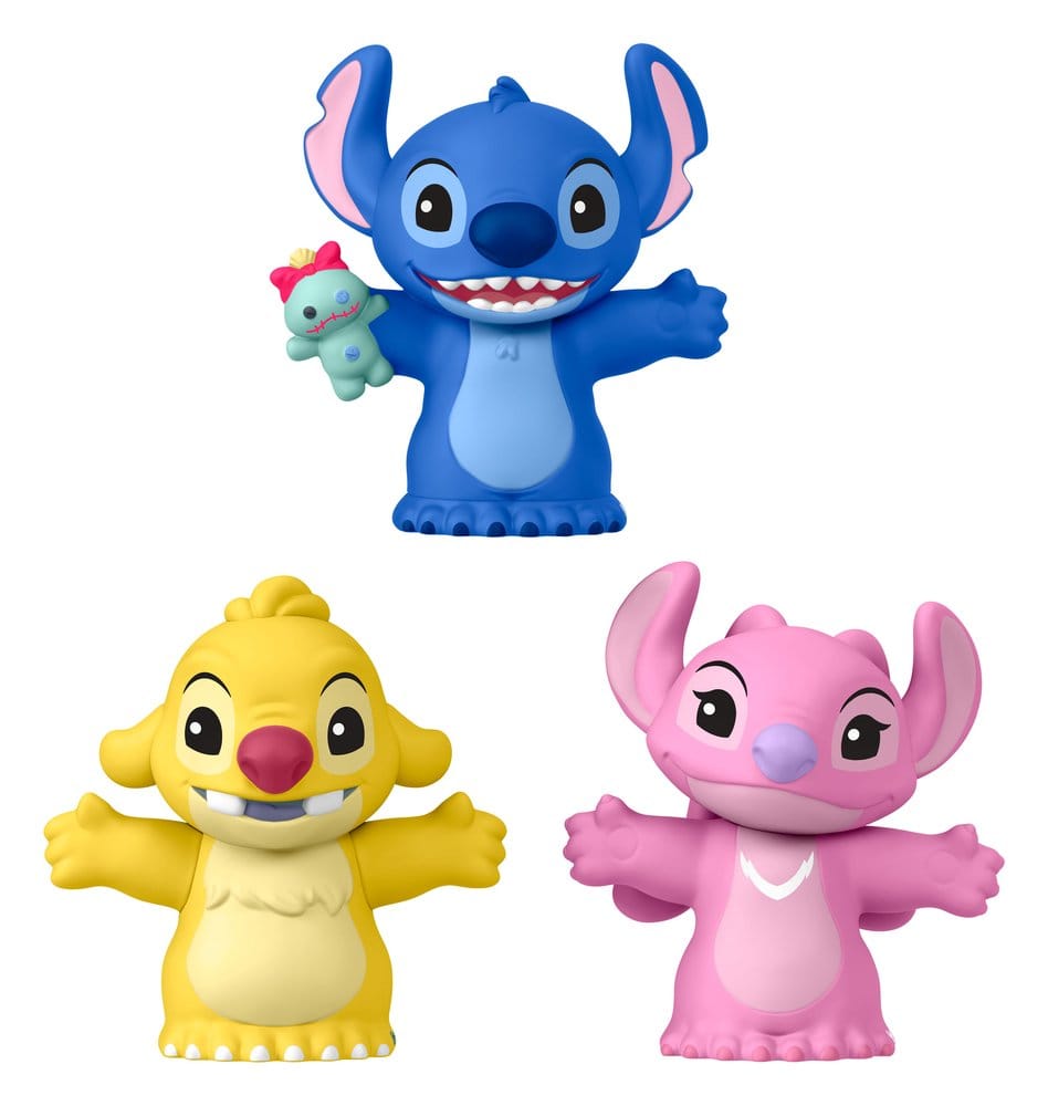 Lilo &amp; Stitch Little People Collector Minifiguren 3er-Pack Stitch &amp; The Cousins 7 cm - Versand: 7 Tage nach Bestellung