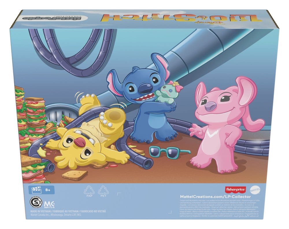 Lilo &amp; Stitch Little People Collector Minifiguren 3er-Pack Stitch &amp; The Cousins 7 cm - Versand: 7 Tage nach Bestellung