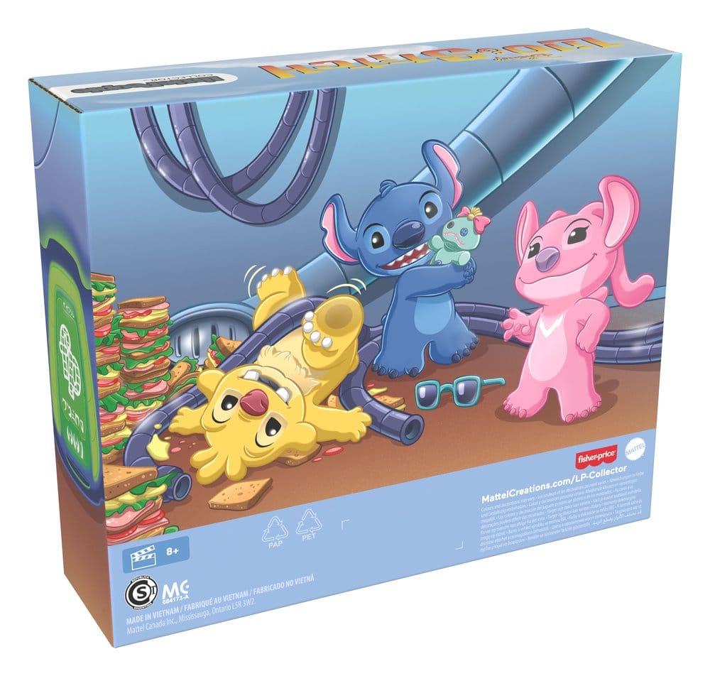 Lilo &amp; Stitch Little People Collector Minifiguren 3er-Pack Stitch &amp; The Cousins 7 cm - Versand: 7 Tage nach Bestellung