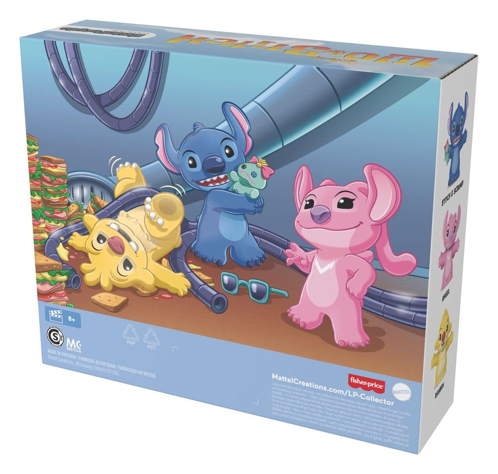 Lilo &amp; Stitch Little People Collector Minifiguren 3er-Pack Stitch &amp; The Cousins 7 cm - Versand: 7 Tage nach Bestellung