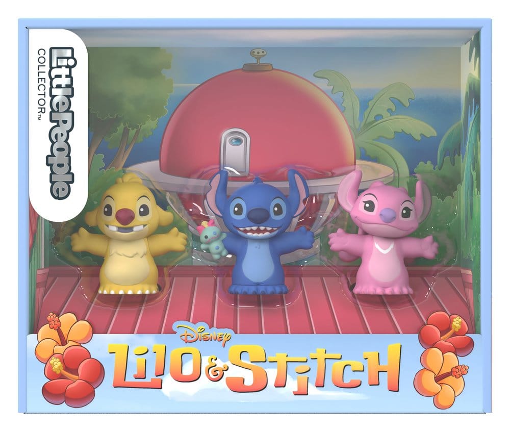 Lilo &amp; Stitch Little People Collector Minifiguren 3er-Pack Stitch &amp; The Cousins 7 cm - Versand: 7 Tage nach Bestellung