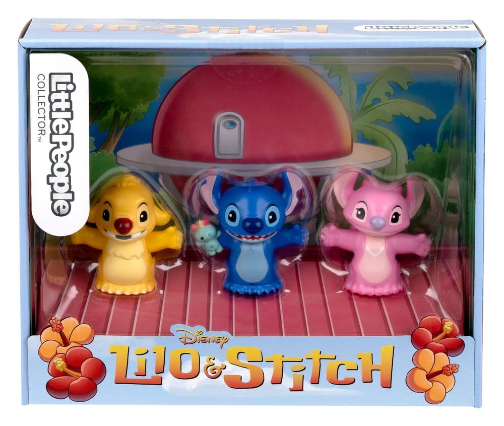 Lilo &amp; Stitch Little People Collector Minifiguren 3er-Pack Stitch &amp; The Cousins 7 cm - Versand: 7 Tage nach Bestellung