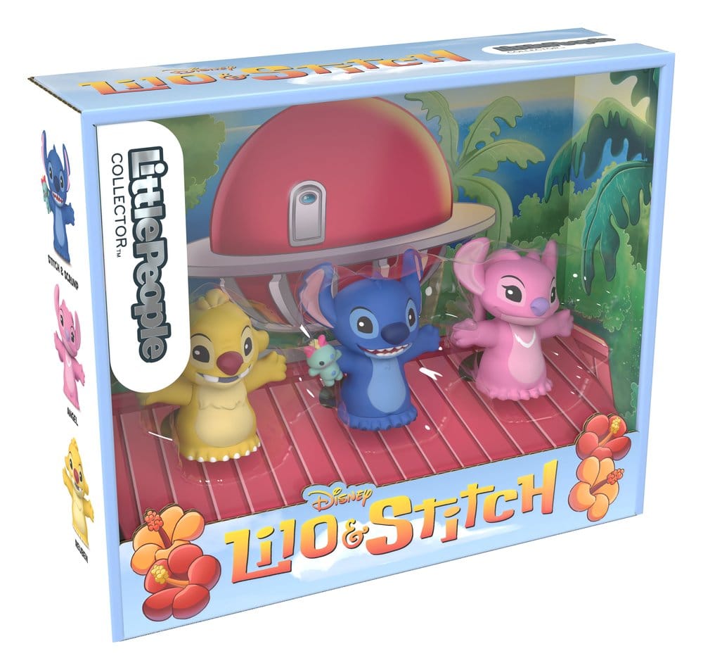 Lilo &amp; Stitch Little People Collector Minifiguren 3er-Pack Stitch &amp; The Cousins 7 cm - Versand: 7 Tage nach Bestellung