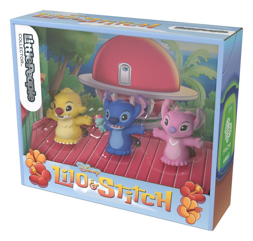 Lilo &amp; Stitch Little People Collector Minifiguren 3er-Pack Stitch &amp; The Cousins 7 cm - Versand: 7 Tage nach Bestellung