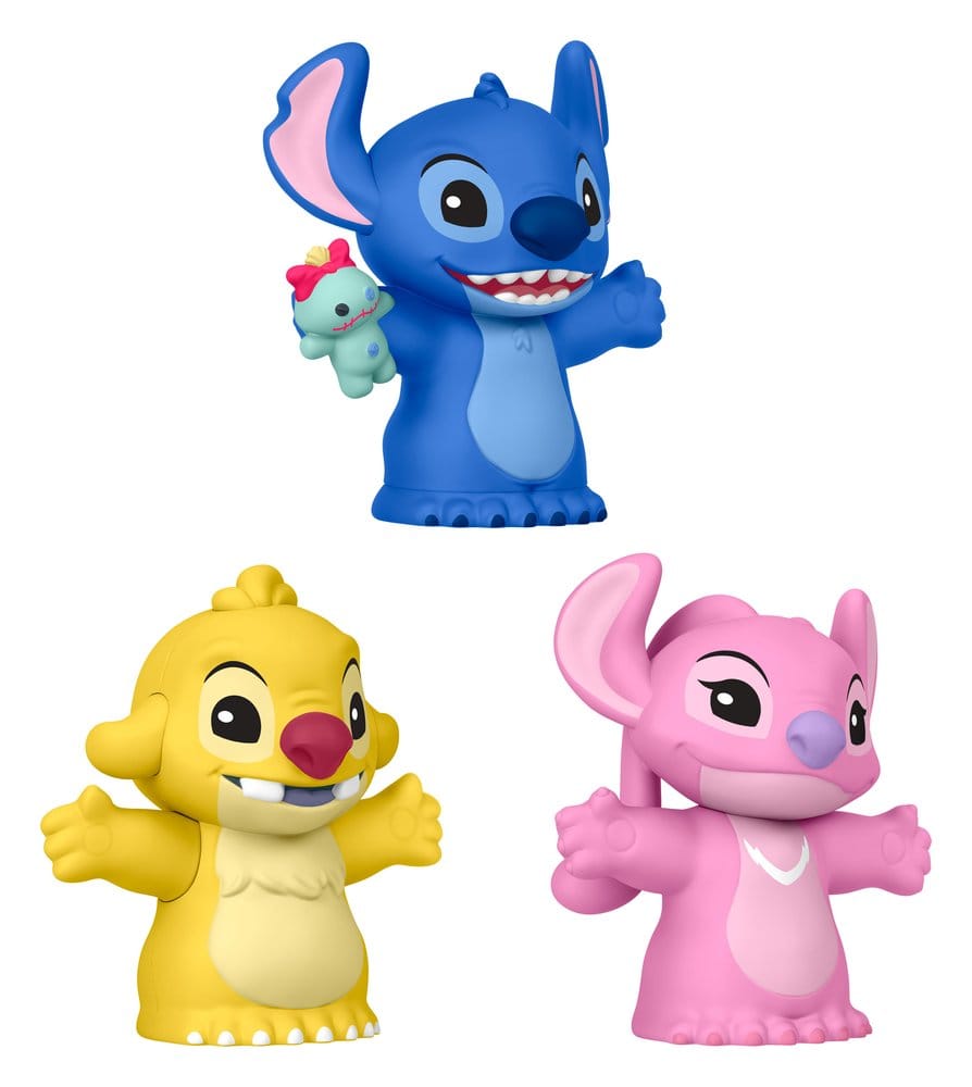 Lilo &amp; Stitch Little People Collector Minifiguren 3er-Pack Stitch &amp; The Cousins 7 cm - Versand: 7 Tage nach Bestellung