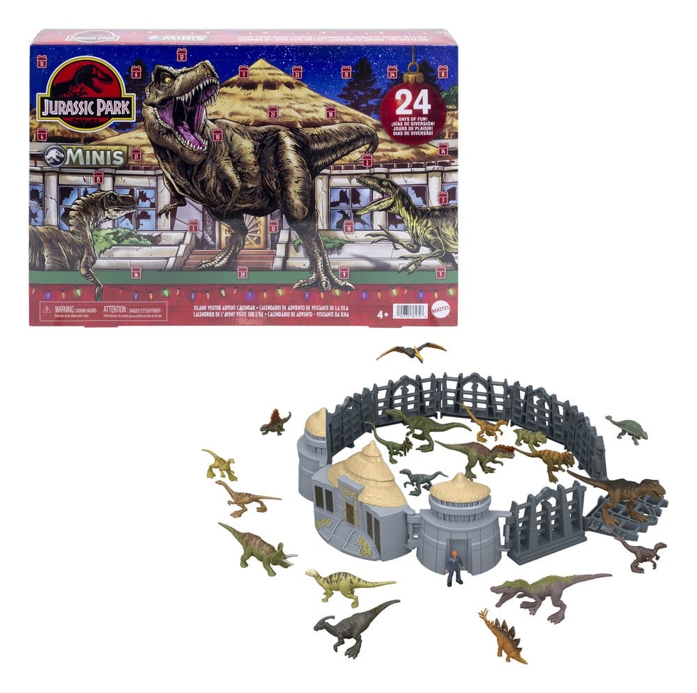 Jurassic Park Minis Adventskalender Island Visitor - Versand: 7 Tage nach Bestellung