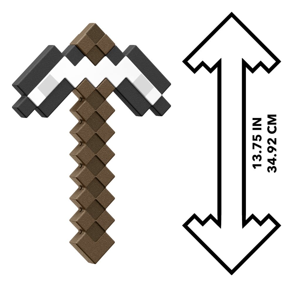 Minecraft Roleplay-Replik Iron Pickaxe 35 cm - Preorder - ETA: 25.08.2026