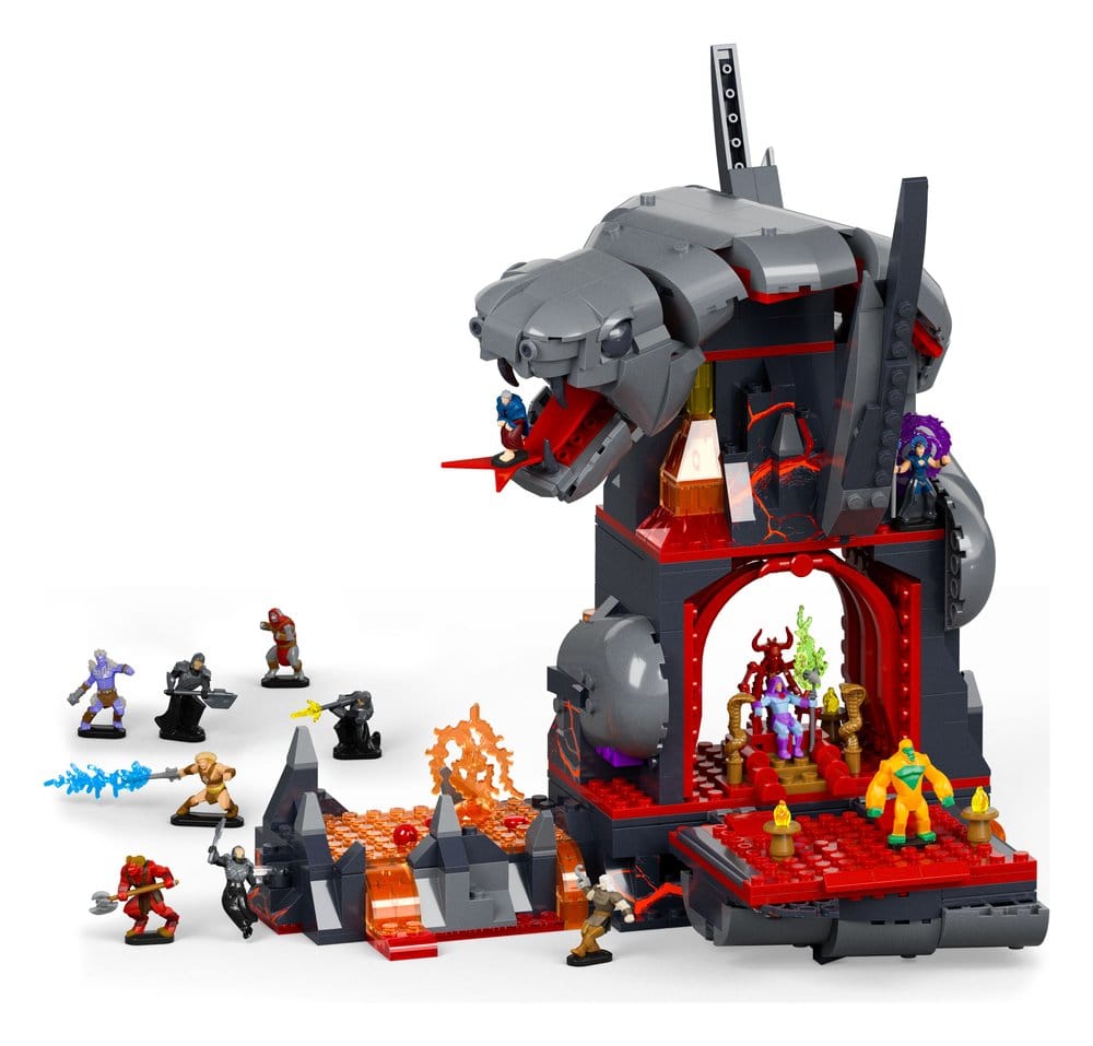 Masters of the Universe Mattel Brick Shop Bauset Snake Mountain - Versand: 7 Tage nach Bestellung