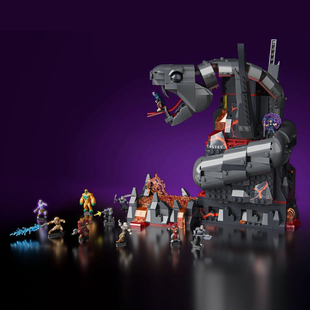 Masters of the Universe Mattel Brick Shop Bauset Snake Mountain - Versand: 7 Tage nach Bestellung