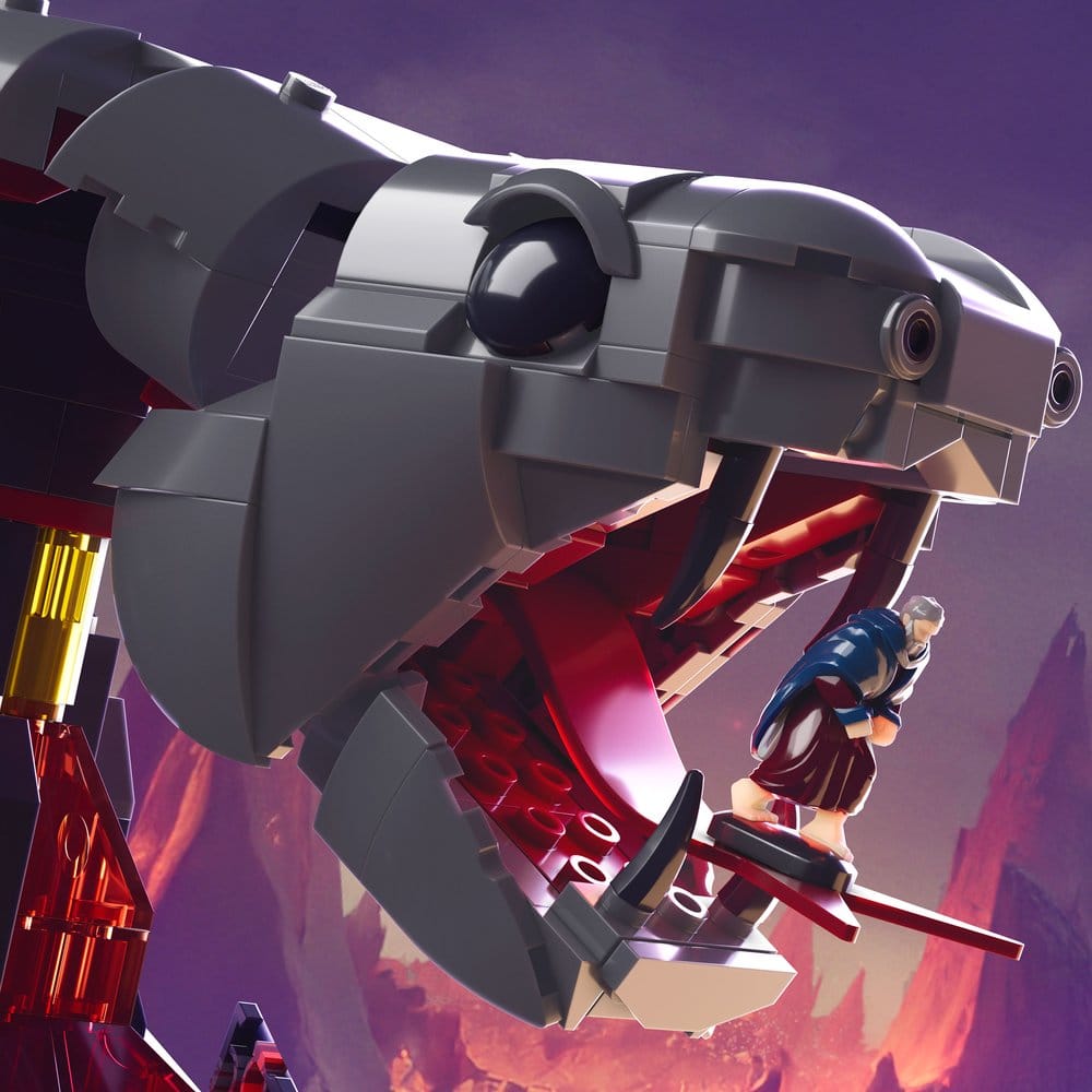 Masters of the Universe Mattel Brick Shop Bauset Snake Mountain - Versand: 7 Tage nach Bestellung