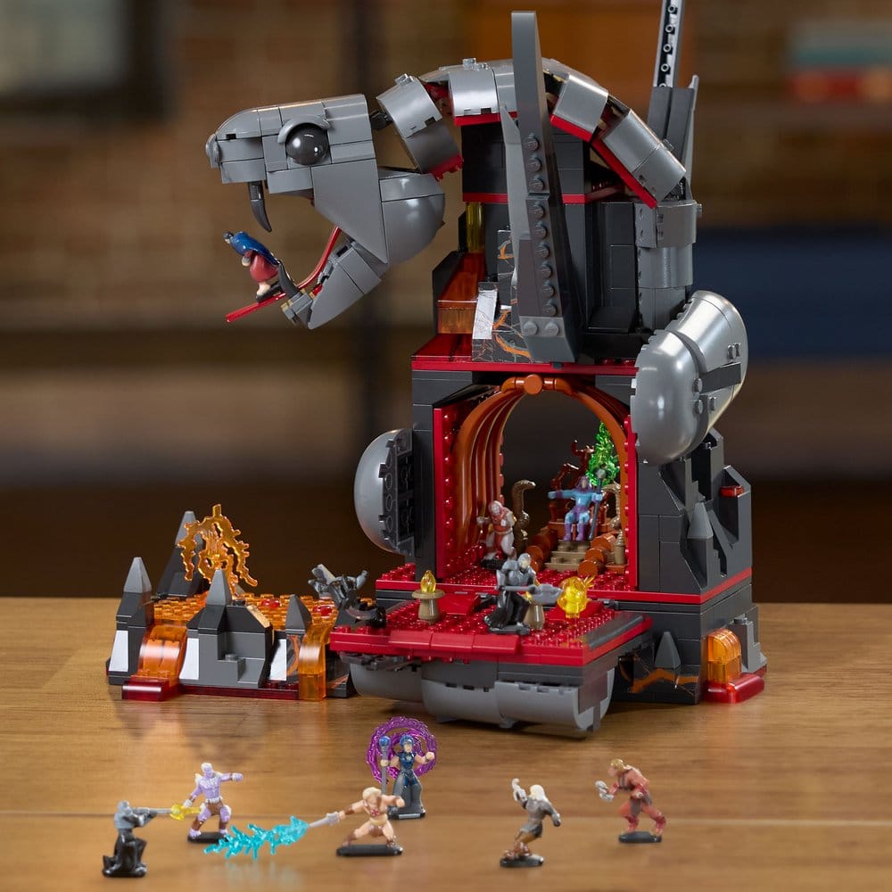 Masters of the Universe Mattel Brick Shop Bauset Snake Mountain - Versand: 7 Tage nach Bestellung