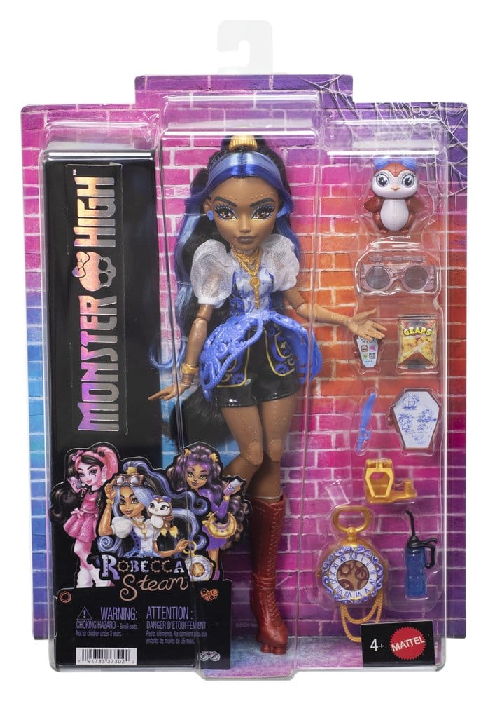 Monster High Puppe Robecca Steam - Versand: 7 Tage nach Bestellung