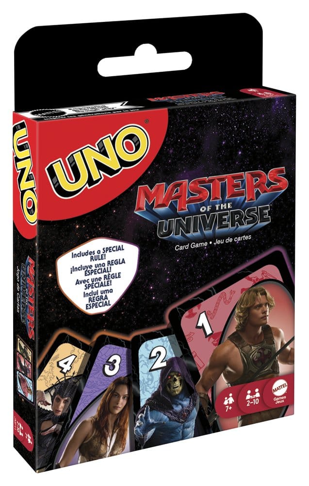Masters of the Universe 2026 Movie UNO Kartenspiel - Versand: 7 Tage nach Bestellung