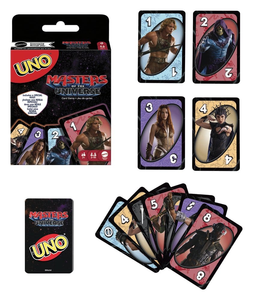 Masters of the Universe 2026 Movie UNO Kartenspiel - Versand: 7 Tage nach Bestellung