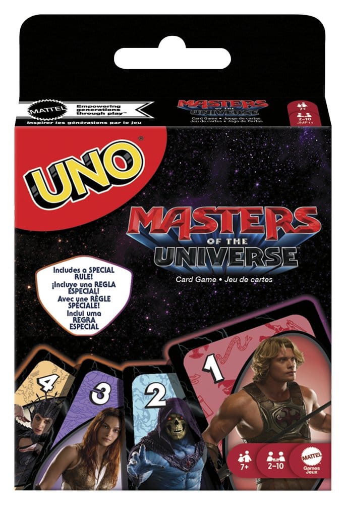 Masters of the Universe 2026 Movie UNO Kartenspiel - Versand: 7 Tage nach Bestellung
