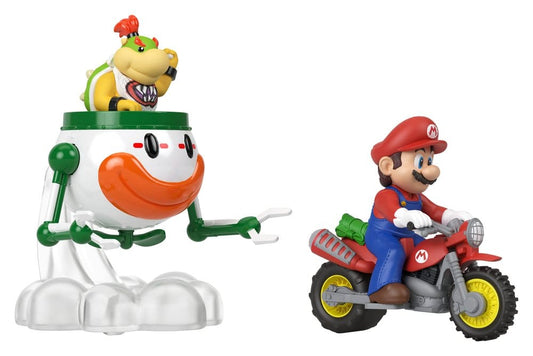 Super Mario Hot Wheels Die-Cast Fahrzeuge 2er-Pack 1/64 Mario & Bowser Jr. - Preorder - ETA: 08.09.2026