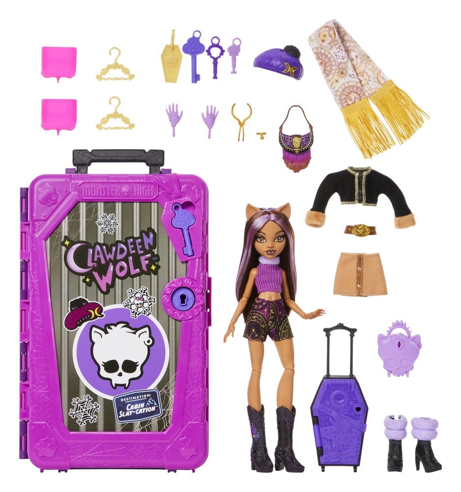 Monster High Skulltimate Secrets Puppe Clawdeen Wolf - Versand: 7 Tage nach Bestellung