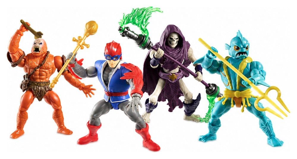 Masters of the Universe Origins Actionfiguren 4er-Pack Battle for Subternia 14 cm - Versand: 7 Tage nach Bestellung