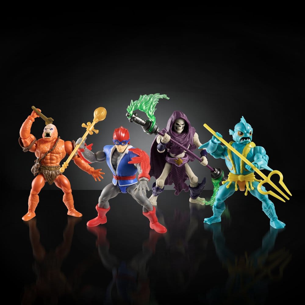 Masters of the Universe Origins Actionfiguren 4er-Pack Battle for Subternia 14 cm - Versand: 7 Tage nach Bestellung