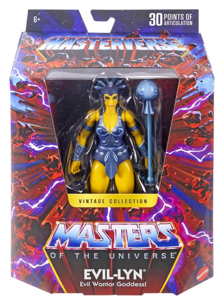 Masters of the Universe Masterverse Actionfigur Vintage Collection: Evil-Lyn 18 cm - Versand: 7 Tage nach Bestellung