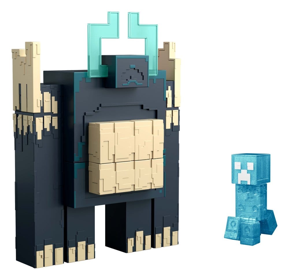 Minecraft Dungeons II Actionfigur mit Licht und Sound Twisted Warden - Versand: 7 Tage nach Bestellung
