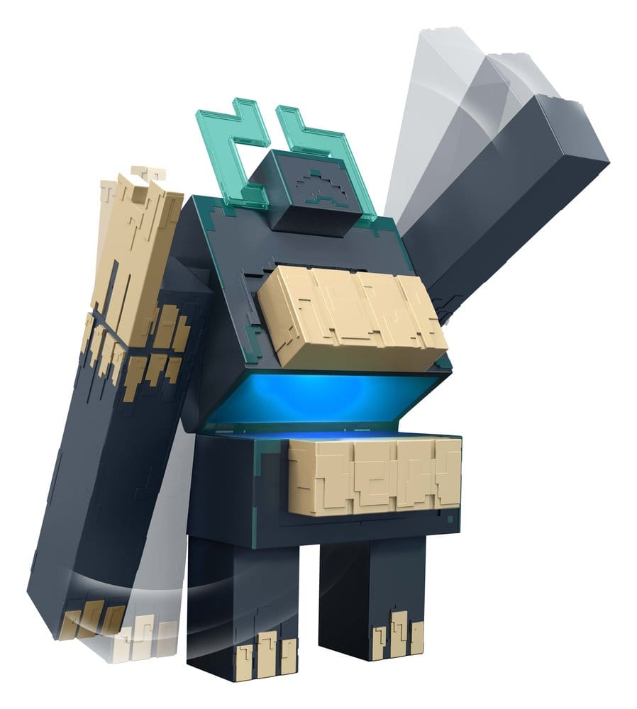 Minecraft Dungeons II Actionfigur mit Licht und Sound Twisted Warden - Versand: 7 Tage nach Bestellung