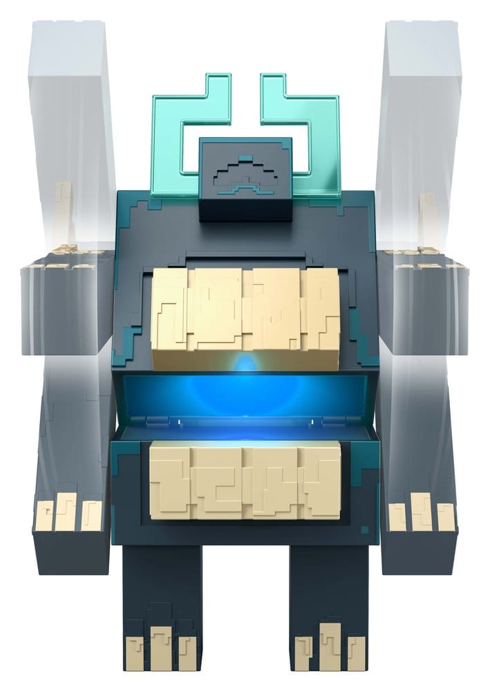 Minecraft Dungeons II Actionfigur mit Licht und Sound Twisted Warden - Versand: 7 Tage nach Bestellung