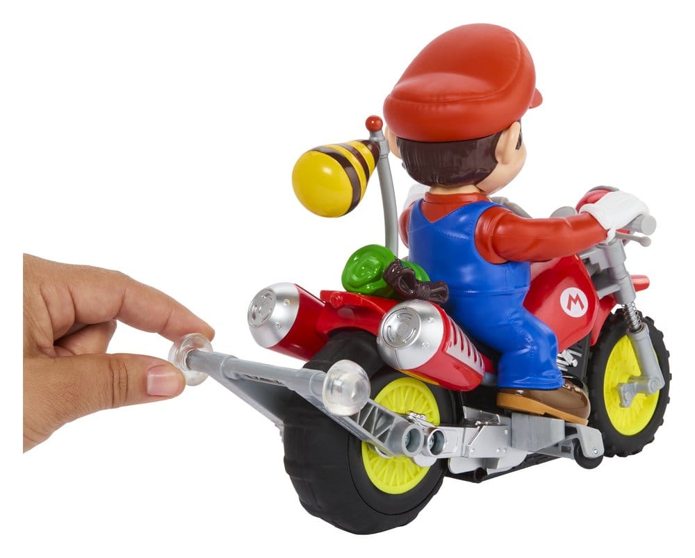 Der Super Mario Galaxy Film Hot Wheels RC Motorrad Mario Wheelie Motocross - Versand: 7 Tage nach Bestellung