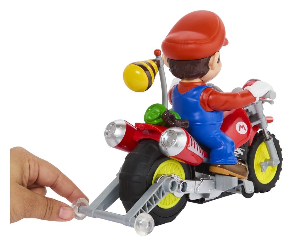 Der Super Mario Galaxy Film Hot Wheels RC Motorrad Mario Wheelie Motocross - Versand: 7 Tage nach Bestellung