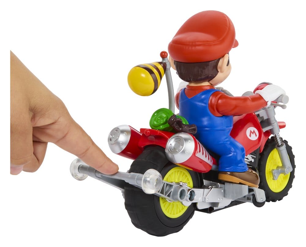 Der Super Mario Galaxy Film Hot Wheels RC Motorrad Mario Wheelie Motocross - Versand: 7 Tage nach Bestellung