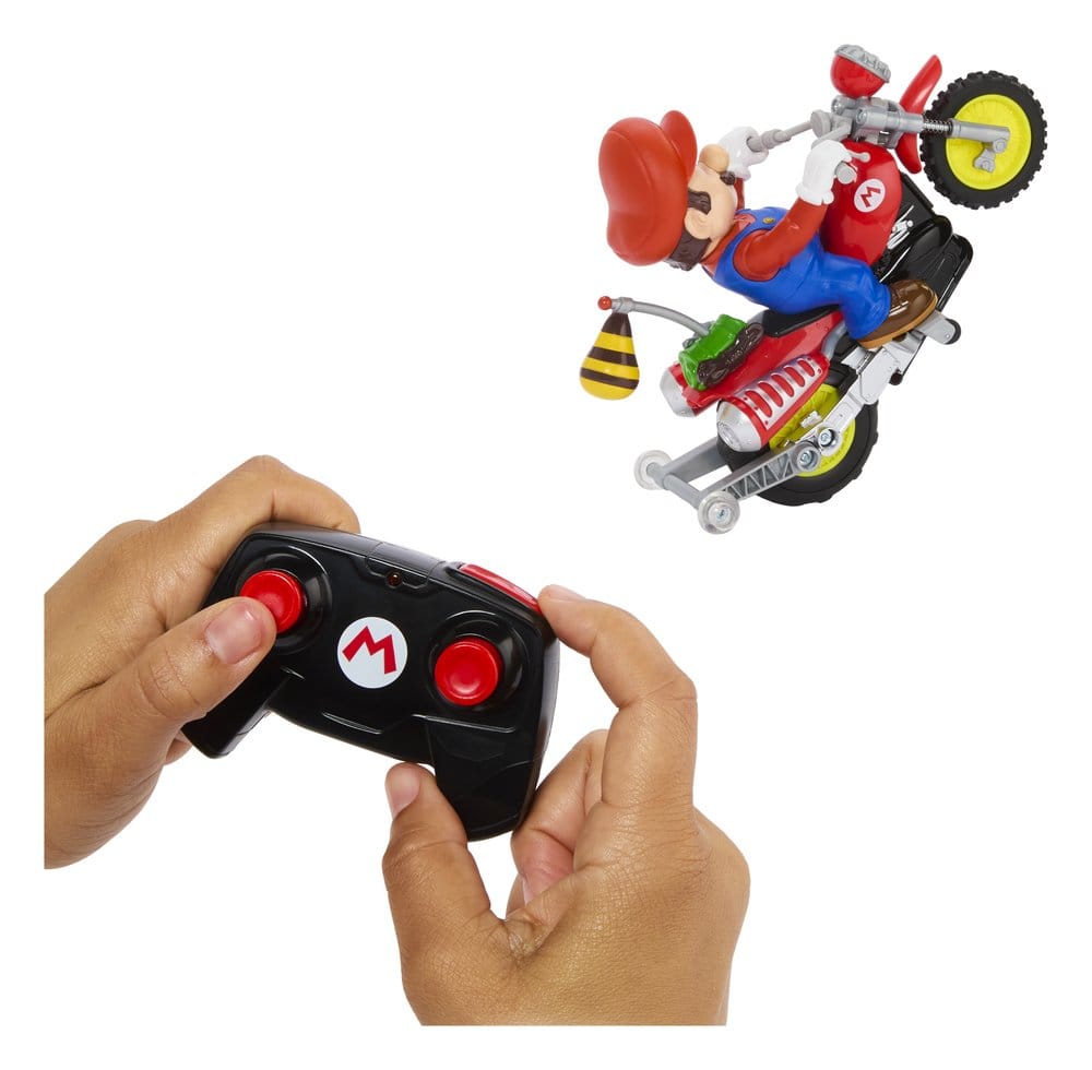 Der Super Mario Galaxy Film Hot Wheels RC Motorrad Mario Wheelie Motocross - Versand: 7 Tage nach Bestellung