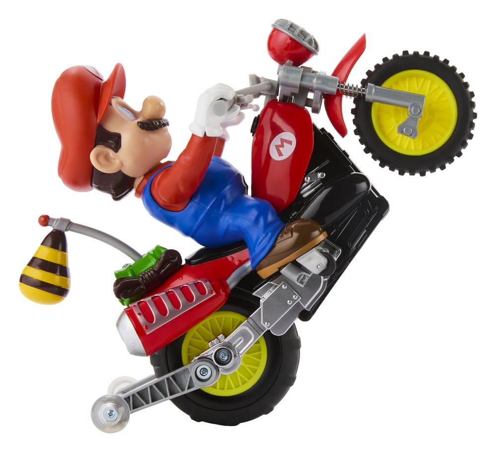 Der Super Mario Galaxy Film Hot Wheels RC Motorrad Mario Wheelie Motocross - Versand: 7 Tage nach Bestellung