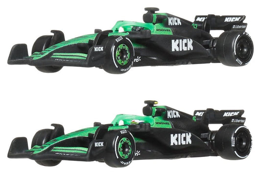 Formel 1 Hot Wheels Premium Die-Cast Fahrzeuge 2er-Pack 1/64 KICK Sauber Team - Preorder - ETA: 08.09.2026
