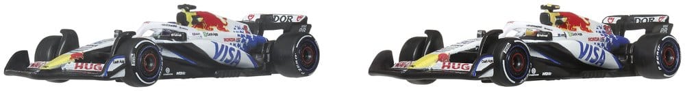 Formel 1 Hot Wheels Premium Die-Cast Fahrzeuge 2er-Pack 1:64 Team Visa Cash App Racing Bulls - Preorder - ETA: 08.08.2026
