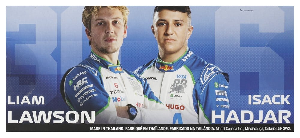 Formel 1 Hot Wheels Premium Die-Cast Fahrzeuge 2er-Pack 1:64 Team Visa Cash App Racing Bulls - Preorder - ETA: 08.08.2026