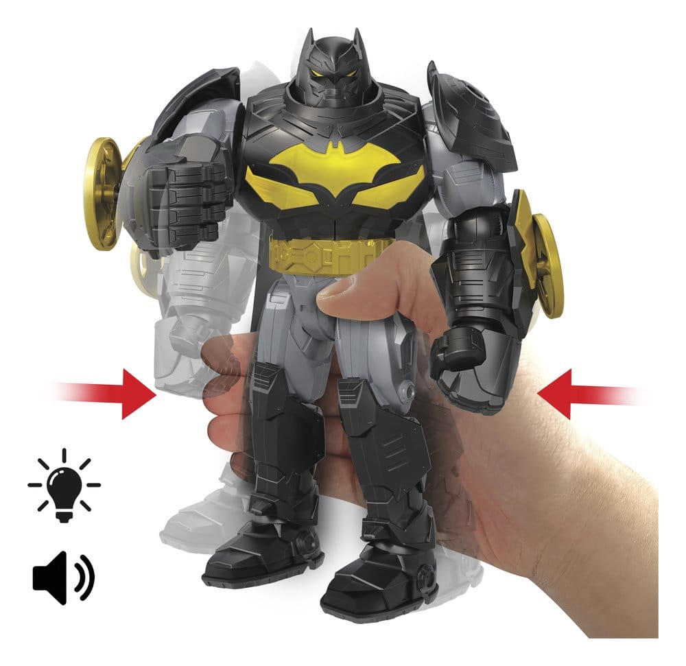 DC Premier Actionfigur mit Sound & Licht Mecha Suit Batman 18 cm - Versand: 7 Tage nach Bestellung