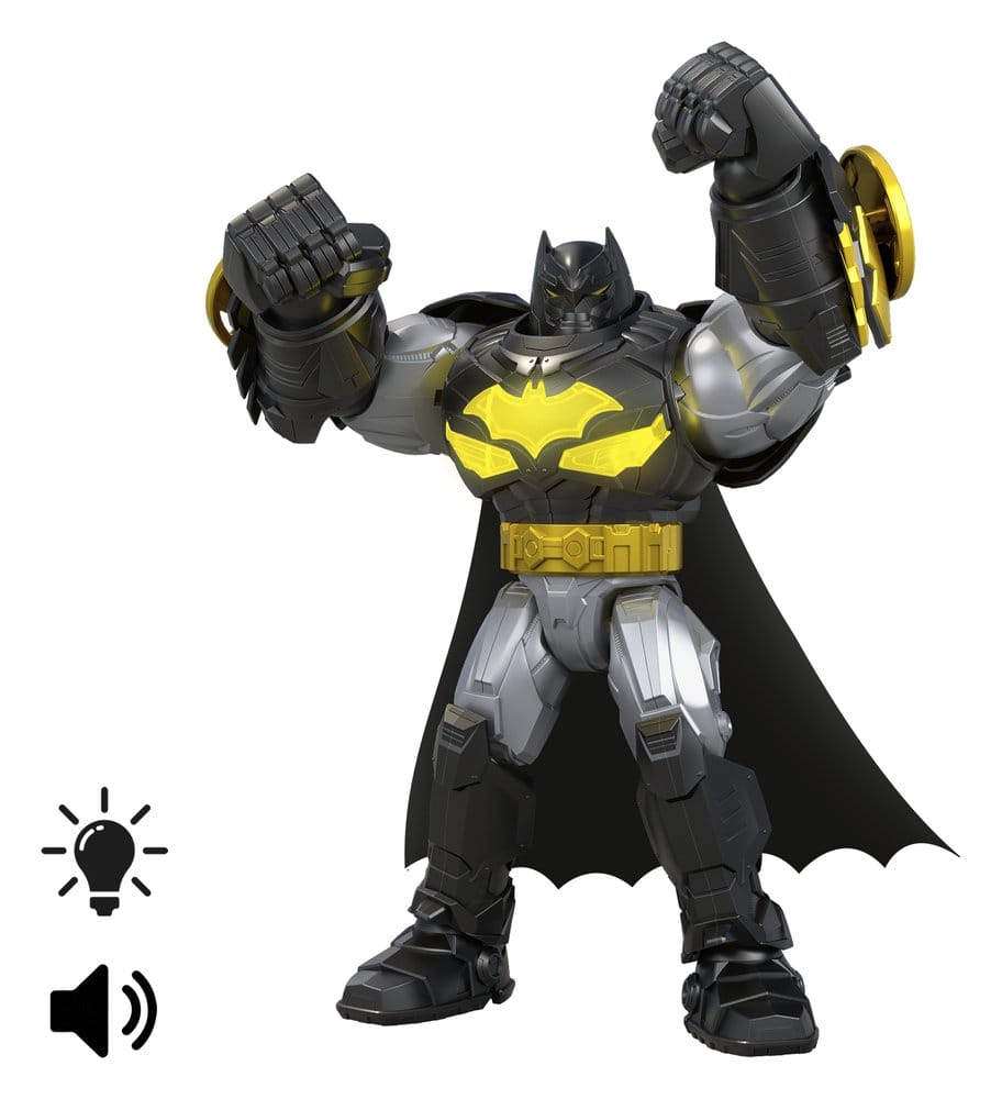 DC Premier Actionfigur mit Sound & Licht Mecha Suit Batman 18 cm - Versand: 7 Tage nach Bestellung