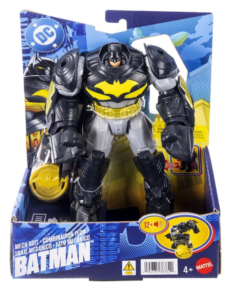 DC Premier Actionfigur mit Sound & Licht Mecha Suit Batman 18 cm - Versand: 7 Tage nach Bestellung